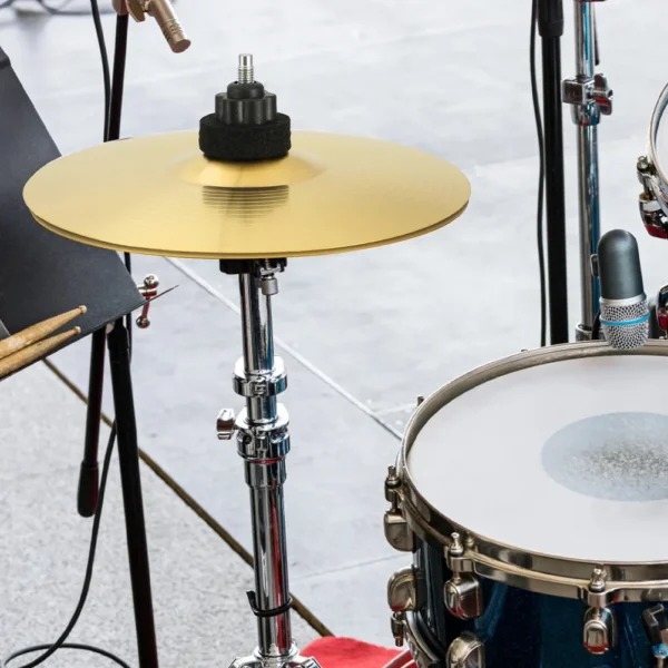 Juego de tambor de Jazz, platillos de latón, instrumento musical de 8/10 pulgadas, L Hi Hat