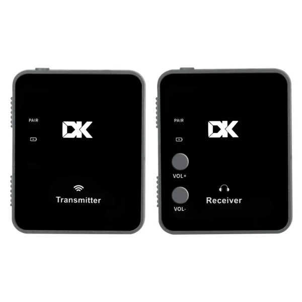 Sistema Inalámbrico 2,4G, Monitor de auriculares, transmisor de transmisión inalámbrica recargable, receptor, compatible con grabación estéreo Mono