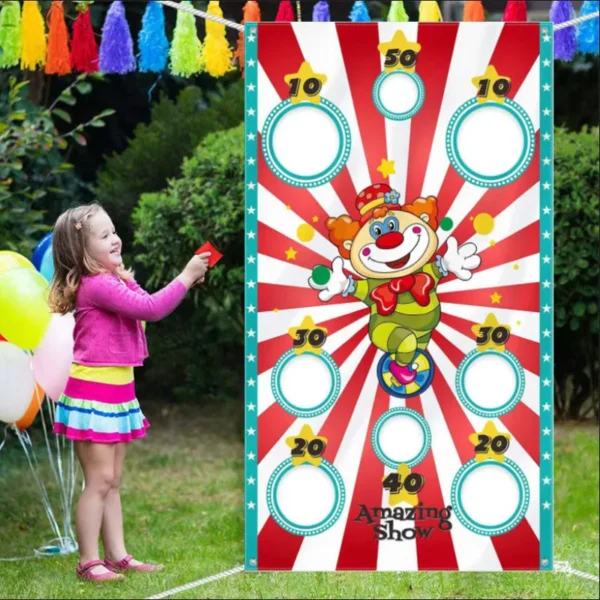 Juego divertido de bolsas de frijol, juego seguro para lanzar bolsas para adultos y niños, fiesta de Navidad al aire libre, juegos de carnaval, juguetes para niños