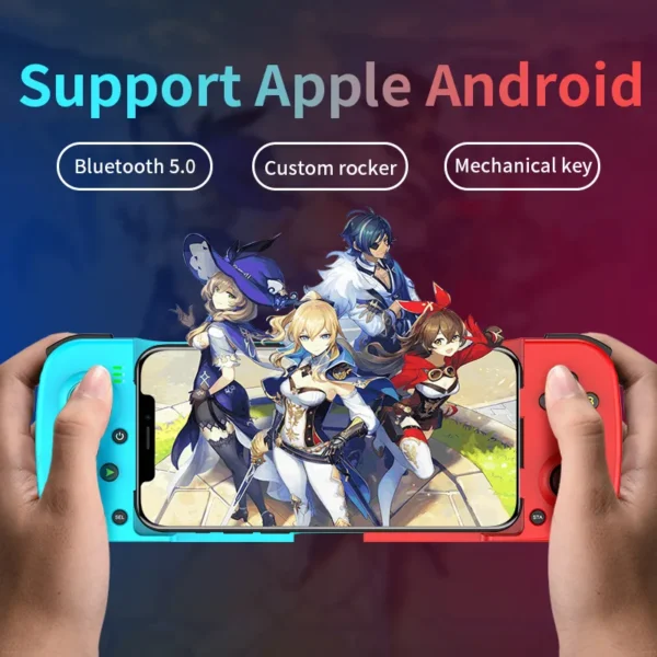 Controlador de teléfono móvil D3 gamepadD3 con controlador de juego expandible compatible con controladores de juegos móviles Android/iOS/Hongmeng