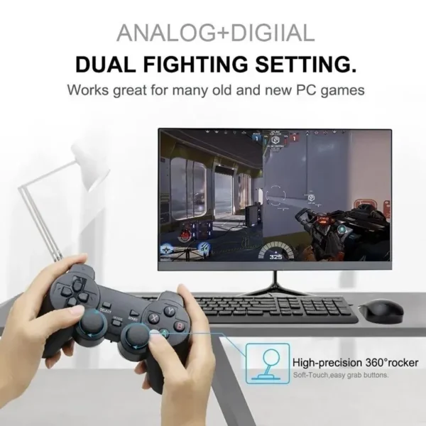 Mando inalámbrico para PC, Joystick USB para Android TV, 1 unidad/2 piezas, 2,4 Ghz - Imagen 5