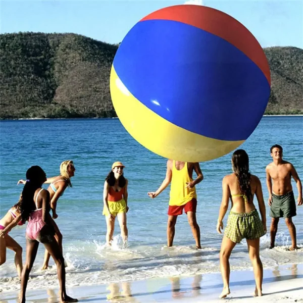 Globos gigantes de PVC para niños y adultos, juguete inflable de 100/150cm para piscina, playa, juego de agua - Imagen 3