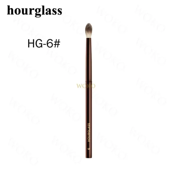 Hourglass-brocha de maquillaje Kabuki, brocha para base en polvo, crema de contorno, colorete, bronceador, sombra de ojos, delineador de ojos, difuminado - Imagen 5