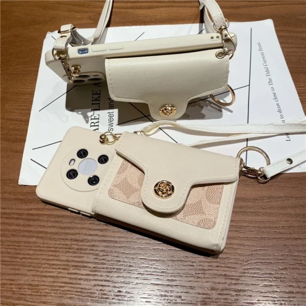 Monedero de cuero para niña, funda con tarjetero para iPhone 15, 14, 12, 13, 11 Pro, XR, X, XS Max, mini, 6, 6s, 7, 8 Plus, SE - Imagen 4